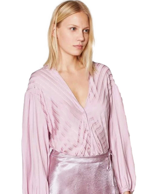 Joie pink striped Cadmar blouse, NWT